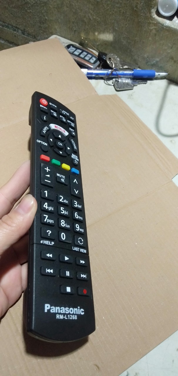 điều khiển tivi panasonic 1268