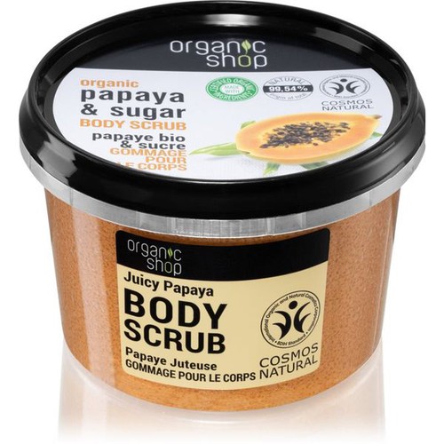 Tẩy tế bào chết toàn thân organic shop body scrub 250ml
