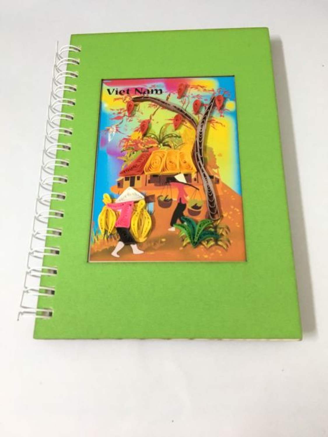 Sổ lưu niệm giấy xoắn độc đáo (16cm x 11cm)