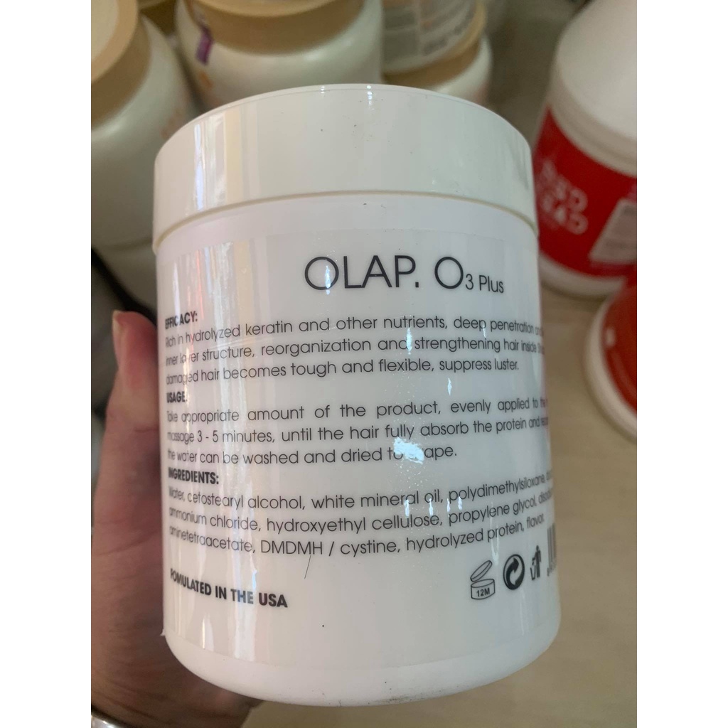 KEM HẤP Ủ TÓC SIÊU MỀM MƯỢT OLAP.O3 PLUS 1000ML