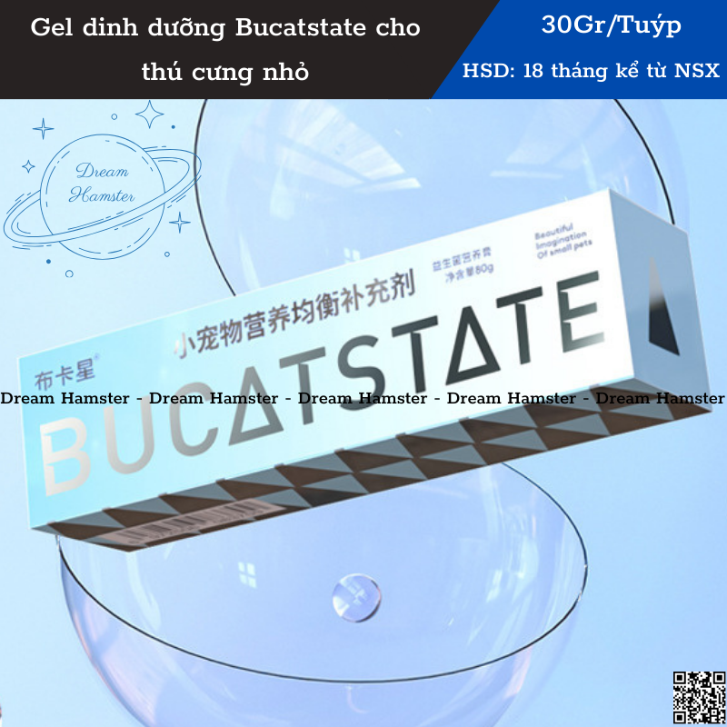 Gel dinh dưỡng Bucatstate cho Hamster, thỏ, bọ, nhím ...