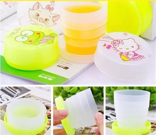 Ly Nước Gấp Gọn Cho Bé Hình Thú