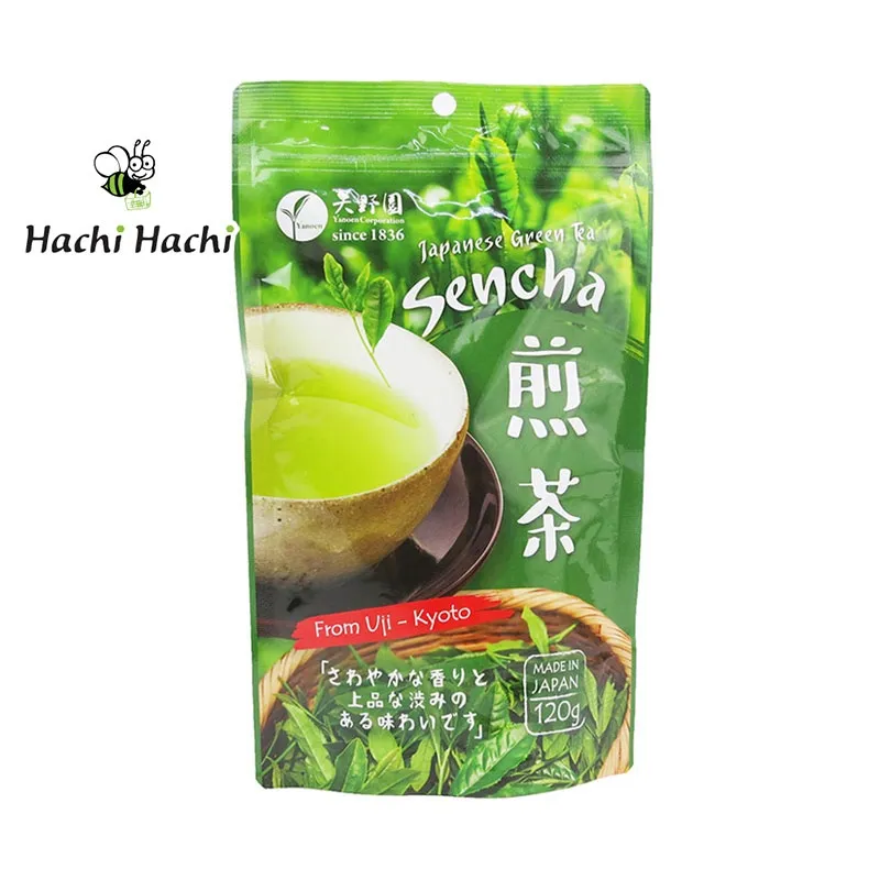 (Lá) Trà xanh Sencha Yanoen 120g - Hachi Hachi Japan Shop