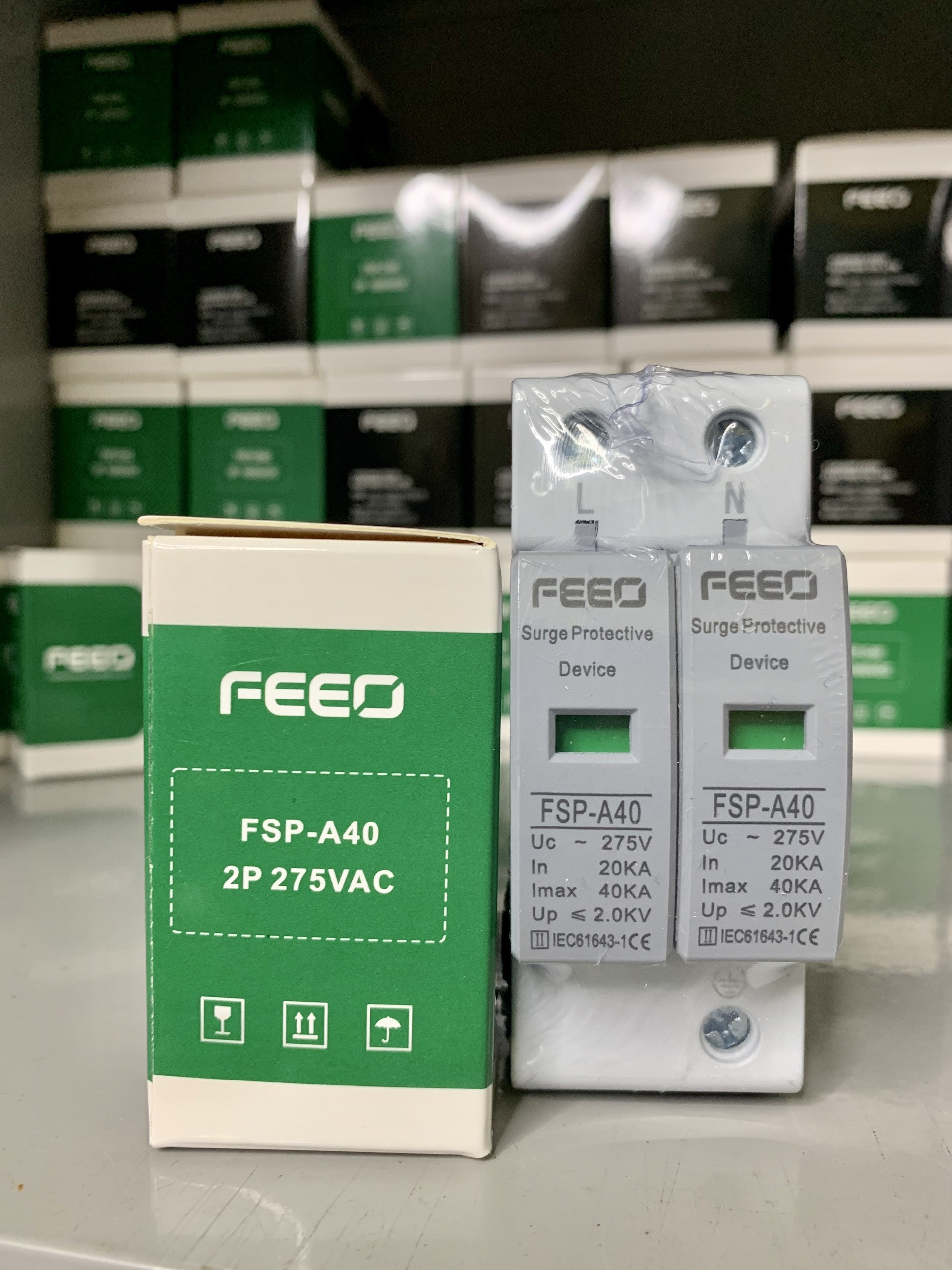 Chống sét lan truyền AC - FEEO (2P/275VAC)