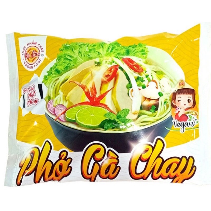 Phở gà âu lạc ăn liên