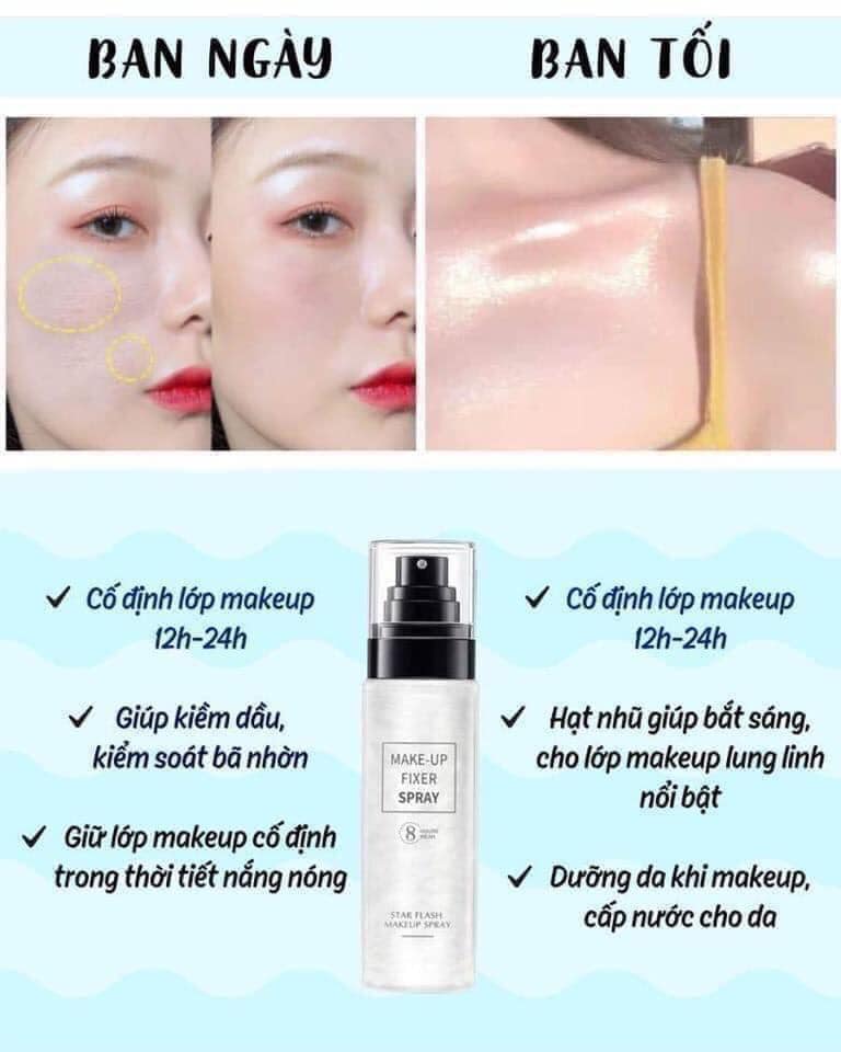 XỊT KHOÁ NỀN MAKEUP 8 TIẾNG SPRAY