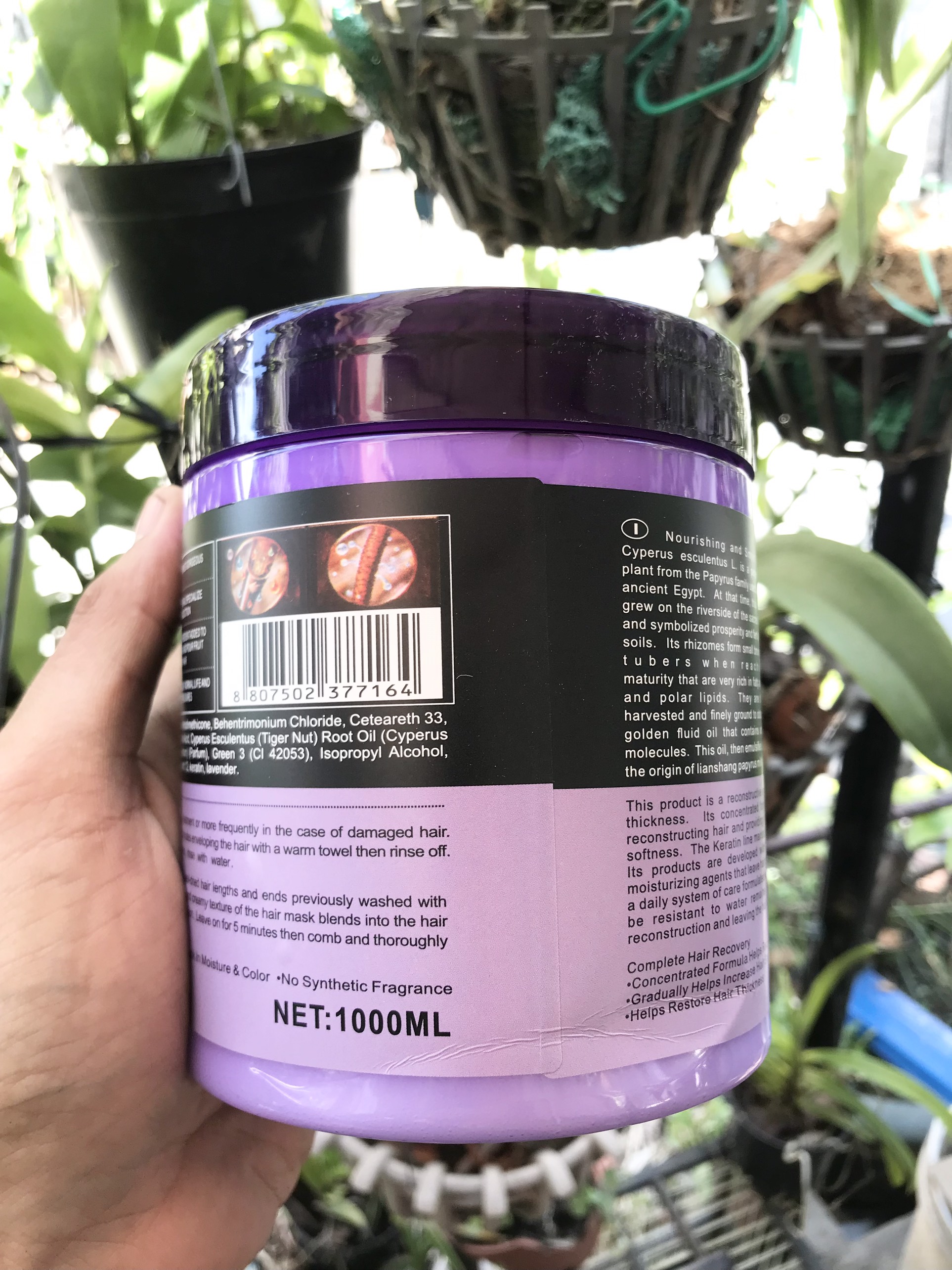 Kem Hấp, Ủ Tóc Keratin Hàn Quốc | Made in China | 1000ml