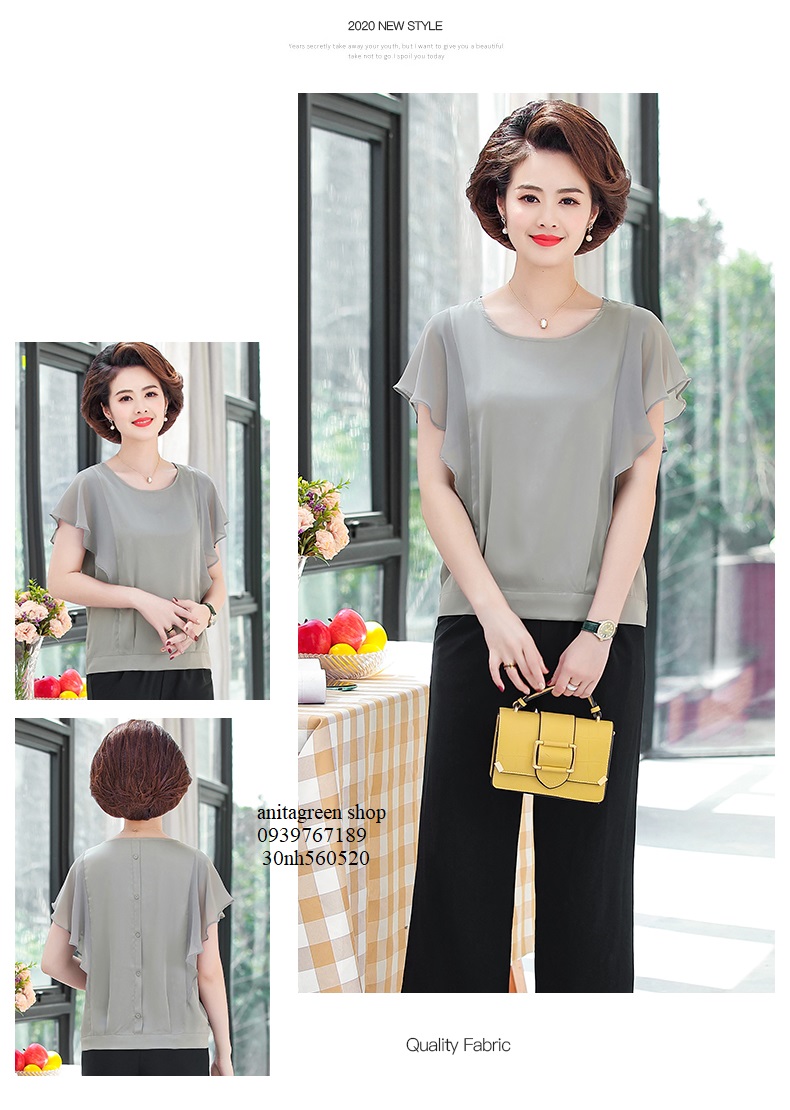 nh560520-ÁO KIỂU TRUNG NIÊN VIỀN BÈO