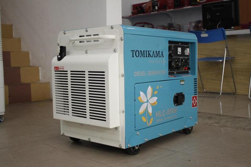 Máy phát điện tomikama HLC 8500 công suất 7.5kva giảm ồn