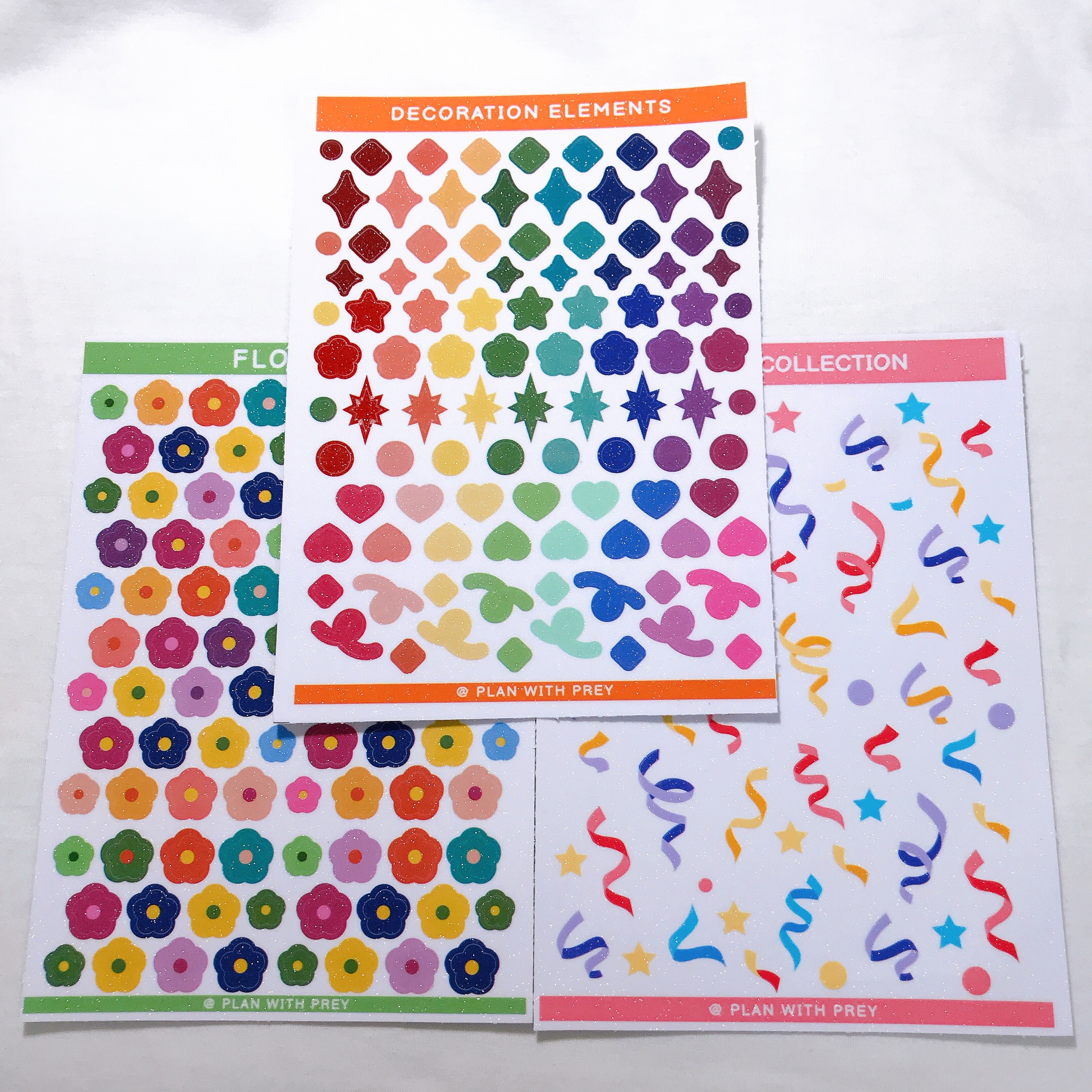Sticker decoration Toploader, sticker decorative window cute