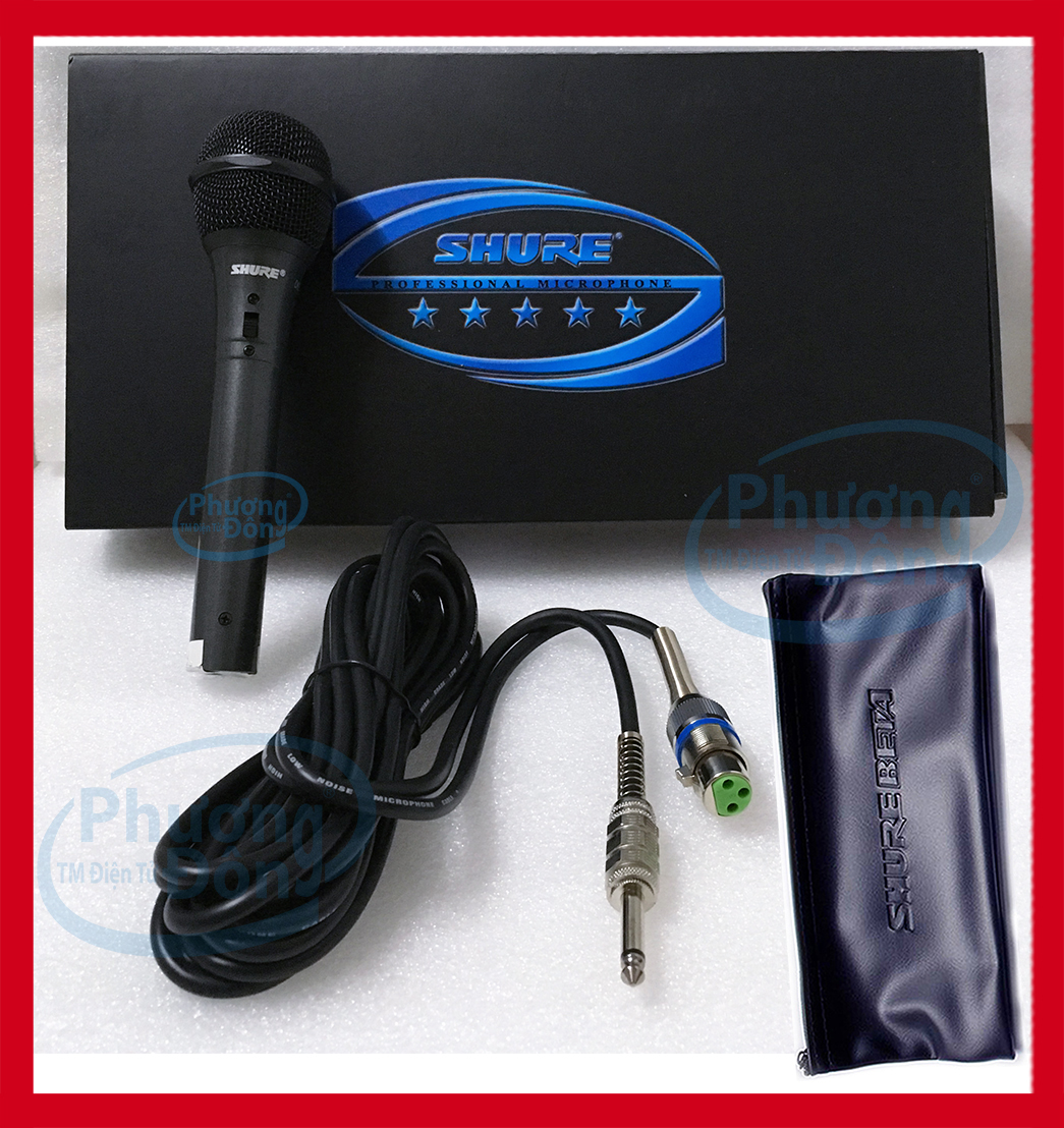 Micro Karaoke SHURE SM-959 có dây chất lượng độ bền cao