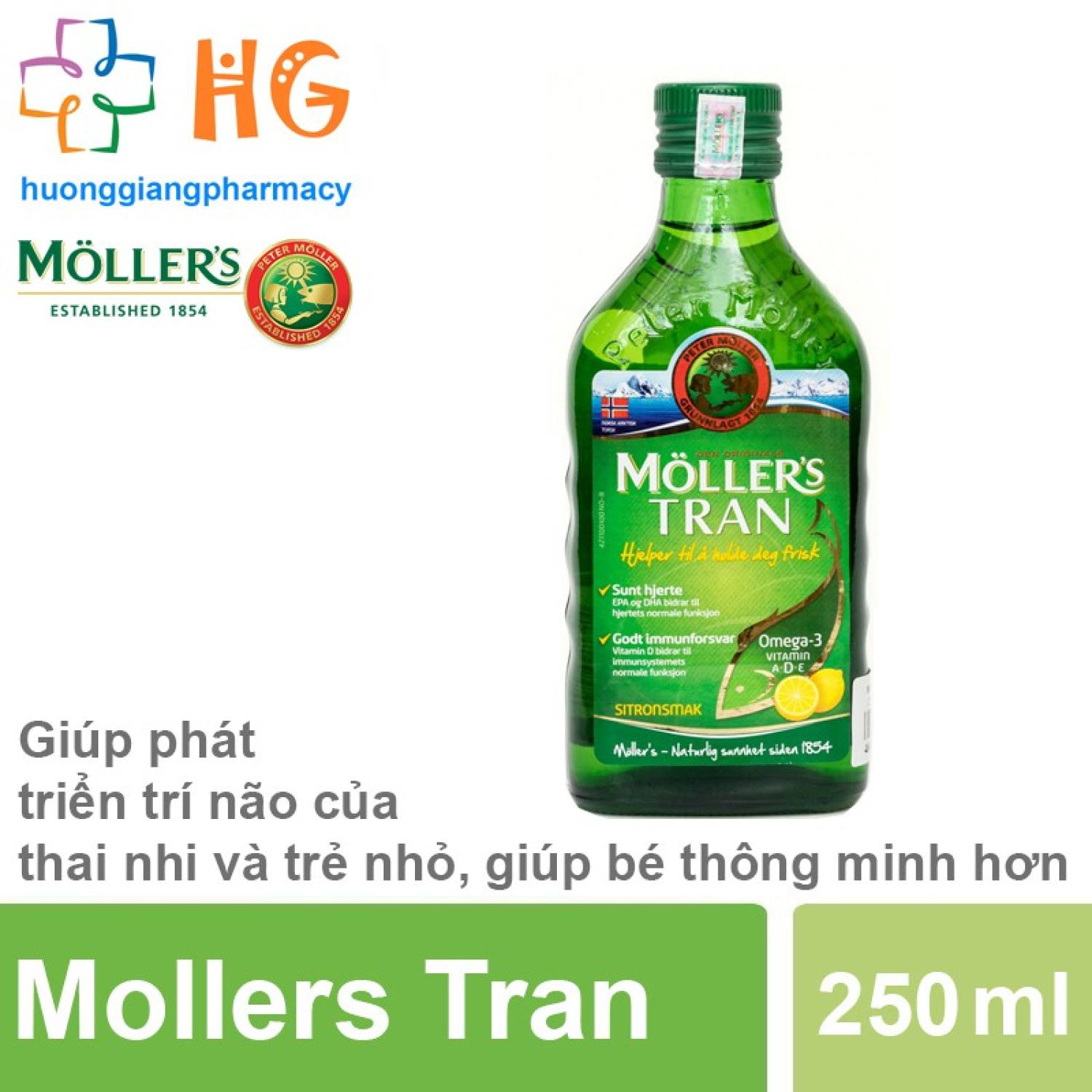 Dầu gan cá tuyết Mollers tran
