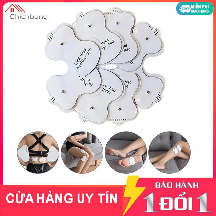 Combo 4 miếng dán máy massage xung điện