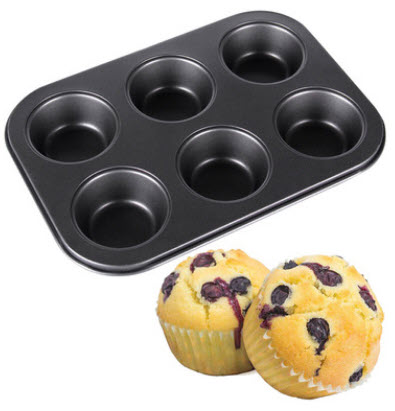 Khuôn cupcake 6 ô