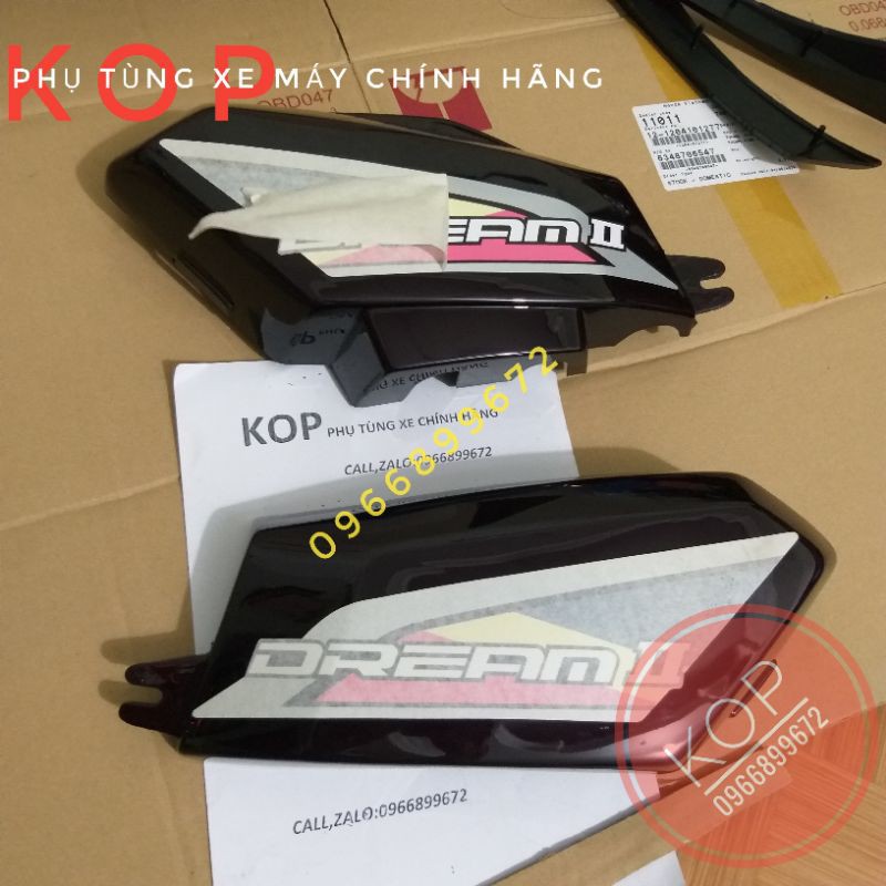 Dàn áo xe DREAM sẵn tem thái hồng( giá trọn bộ như hình ) (K.KOP-10%)