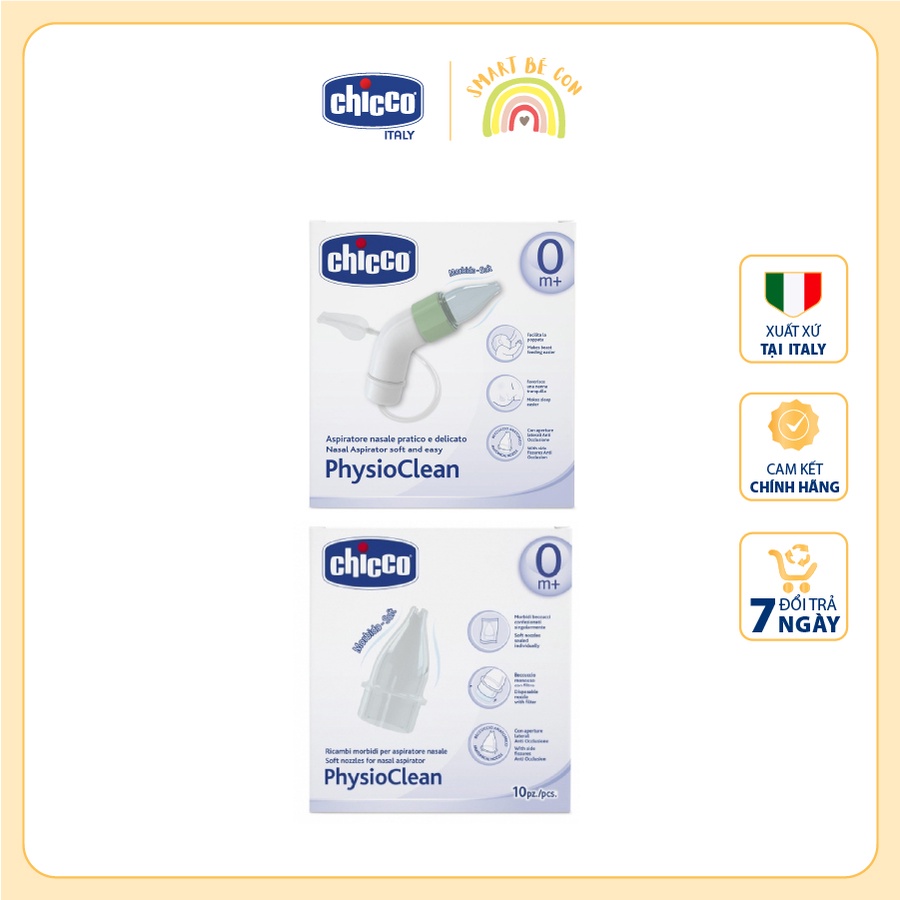 Dụng cụ hút mũi Chicco (Hút mũi cho bé)