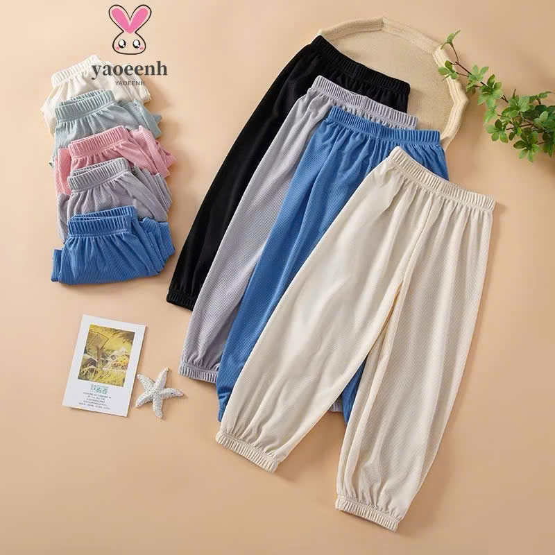 Đồ cho bé trai, gái | quần dài tâm lạnh cotton cho bé chất liệu cao cấp thoáng mát|SIZE 5-34KG