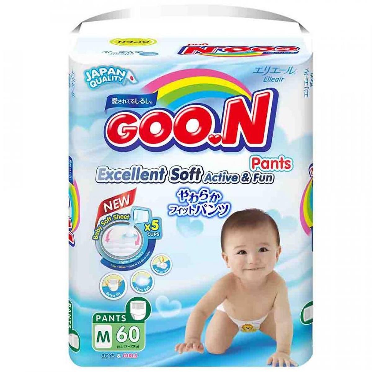 [HCM]Bỉm Goo.n Slim quần M60