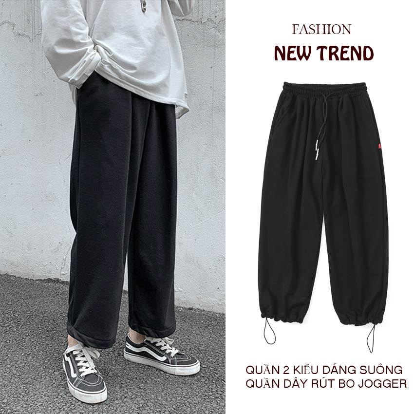 Quần Ống Túm Nam Ống Rộng Quần Cutlotte Năng Động Mẫu Mới Về Năm 2024 Phong Cách FASHION4MEN QUAN JOGGER 9000064C4