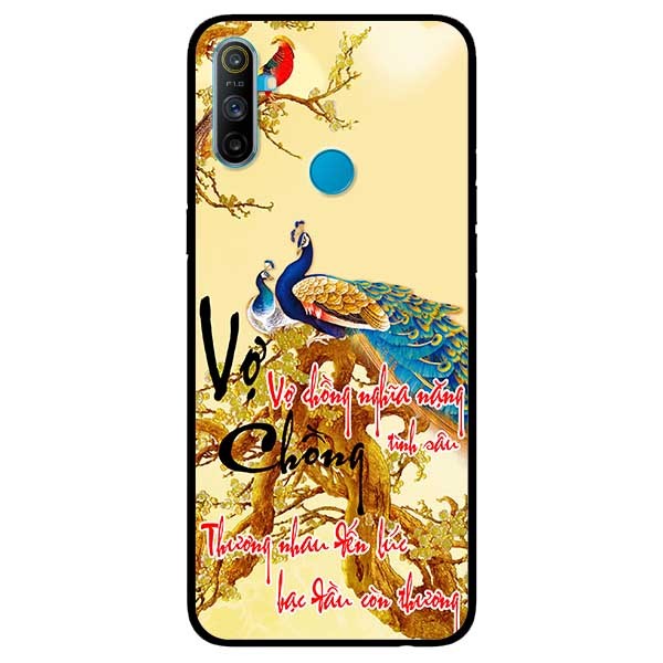 Ốp lưng dành cho realme c3 - thư pháp vợ chồng