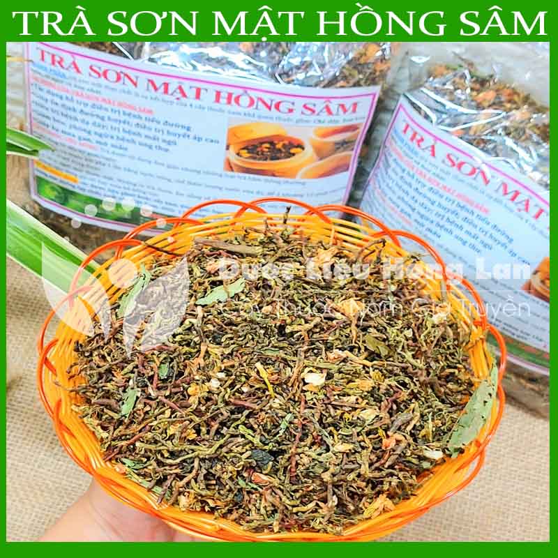 Trà sơn mật hồng sâm khô sạch đóng gói 1kg - duoclieuhonglan