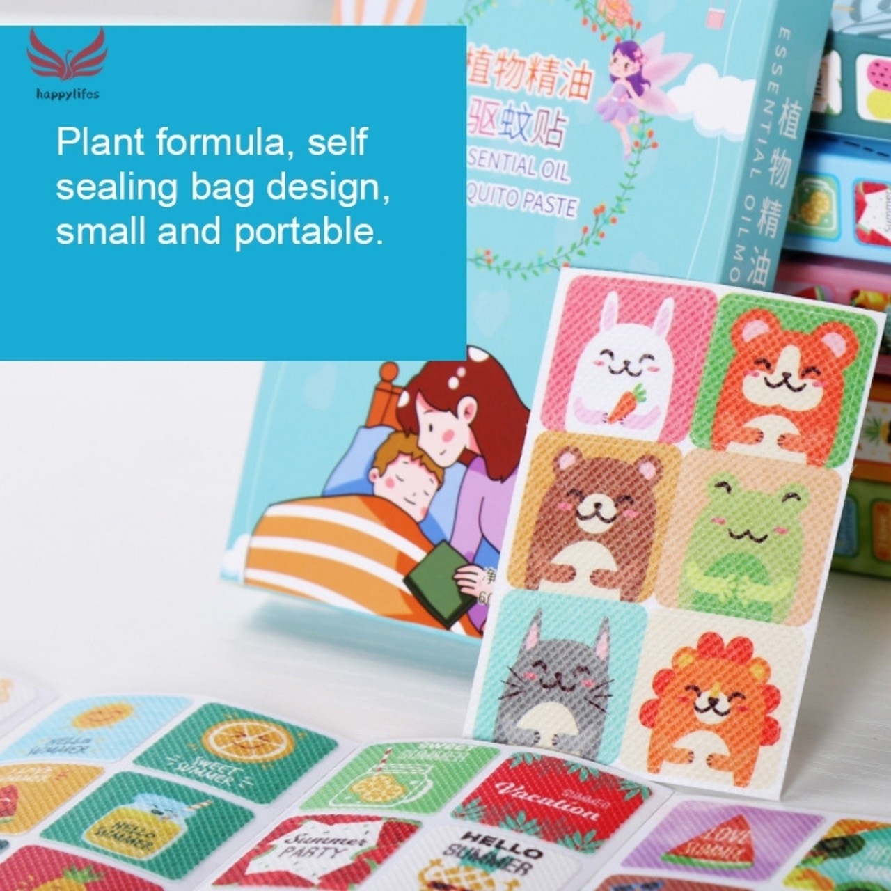 [HCM] stickers anti-mosquito repellent for baby - 24 stiker