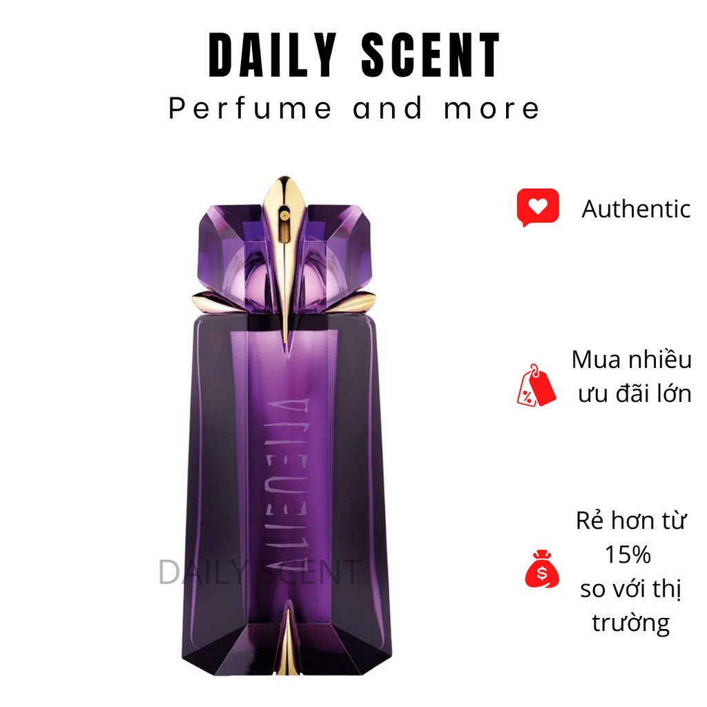 [Dailyscent] [Mẫu thử 10ml] Nước hoa nữ Thierry Mugler Alien Edp
