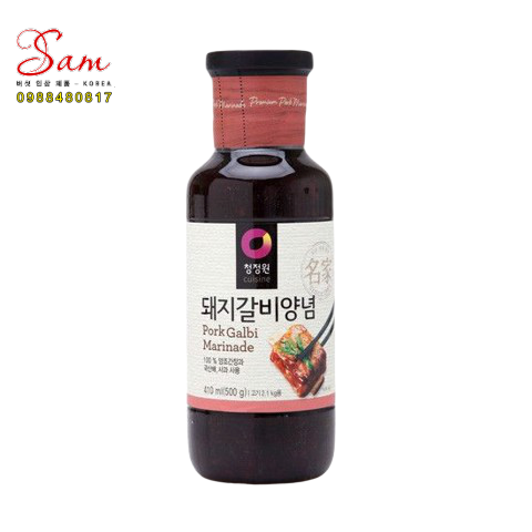 Sốt ướp sườn heo Chungjungone 500g