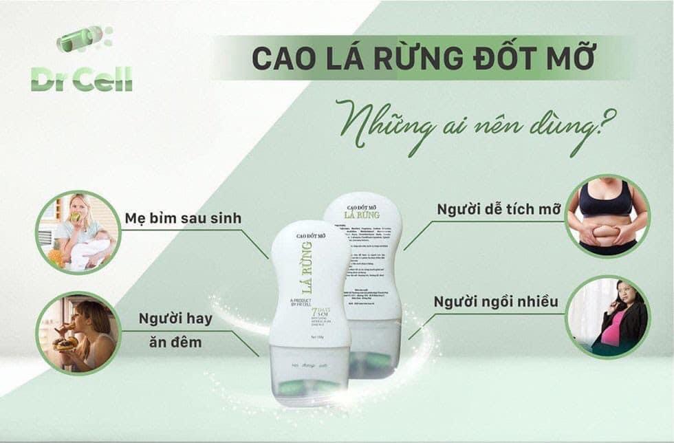 Kem Tan Mỡ - Cao Tan Mỡ Lá Rừng Dr Cell