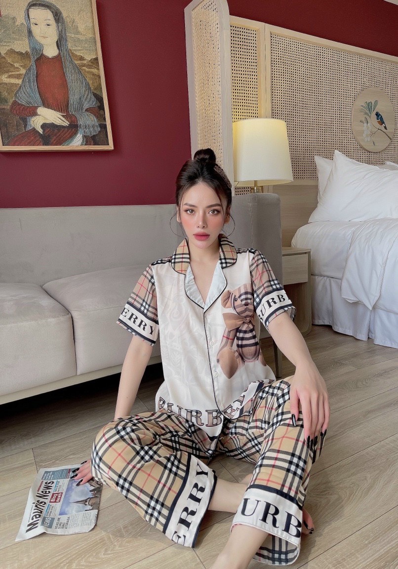 Đồ ngủ  lụa Latin hàng thiết kế cao cấp