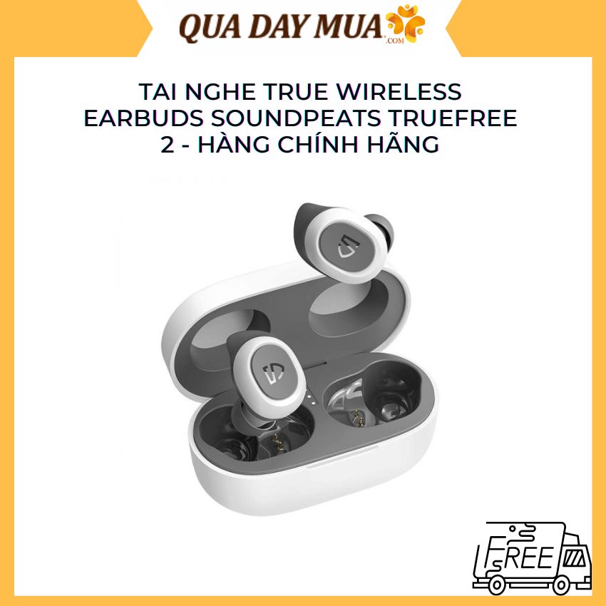 Headset true wireless earbuds soundpeats truefree 2-genuine goods
