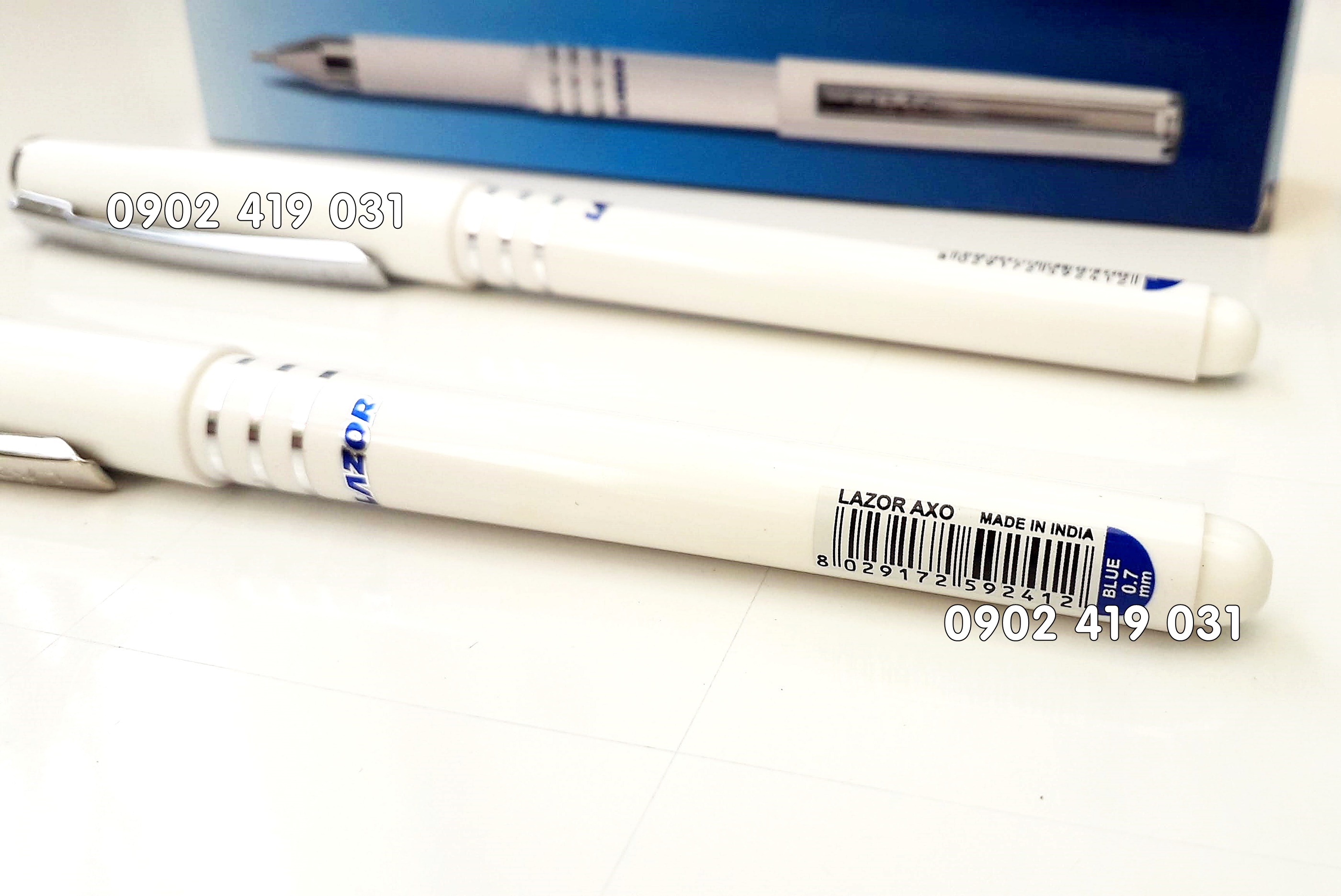 Hộp 10 Bút bi Lazor Axo nét 0.7mm [ Thương hiệu Linc - Ấn Độ ]