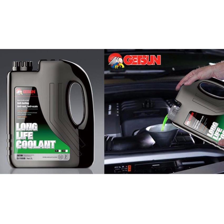 Nước làm mát động cơ Getsun Long Life Coolant 2L (Xanh) BT136