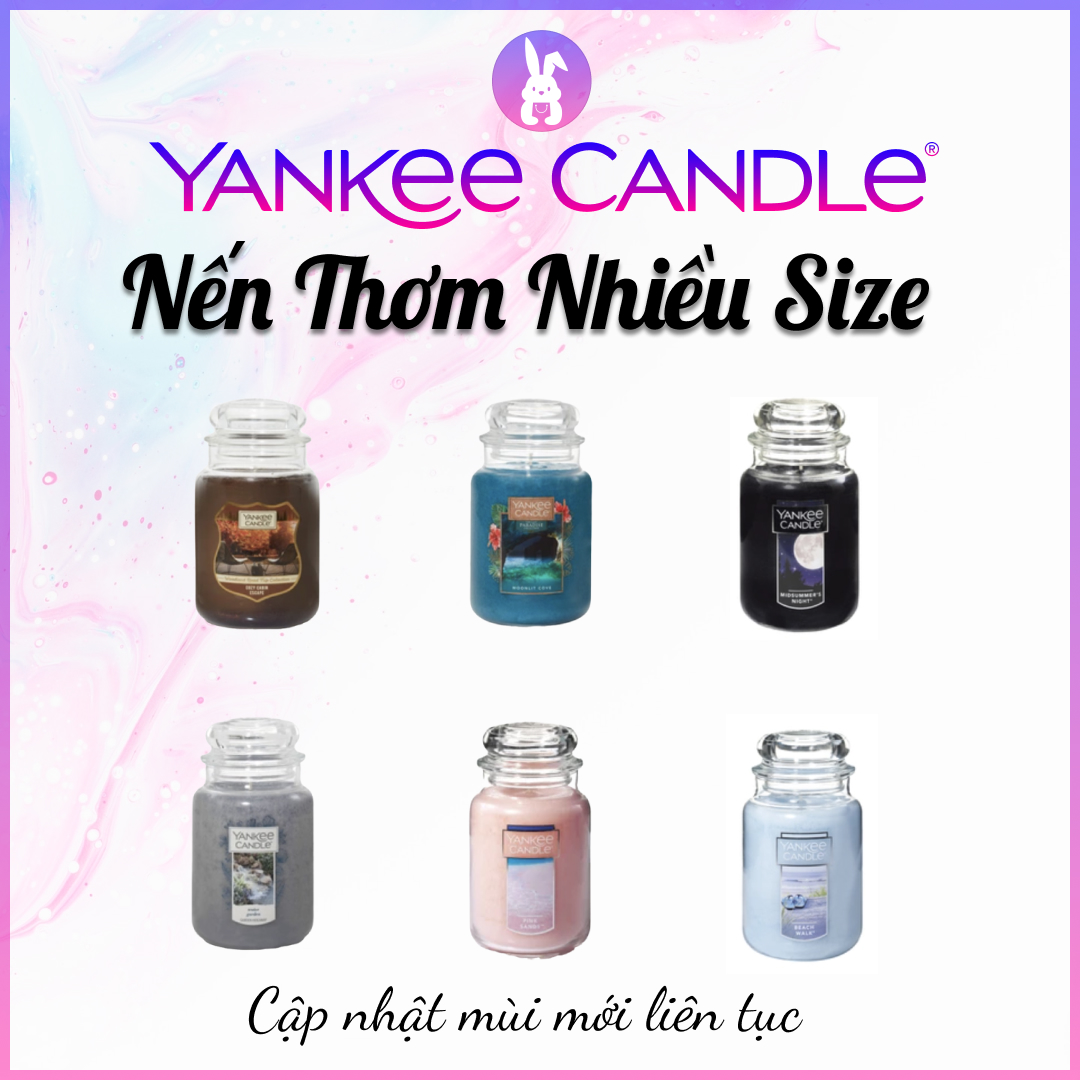 [Thanh lý] Nến thơm YK - Yankee Candle size L bản Hàn (632g)