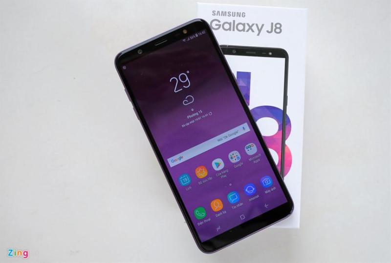Điện thoại thông minh Samsung Galaxy J8 2018 32GB - Màn hình tràn viền sống động - Bảo hành điện tử 12 tháng