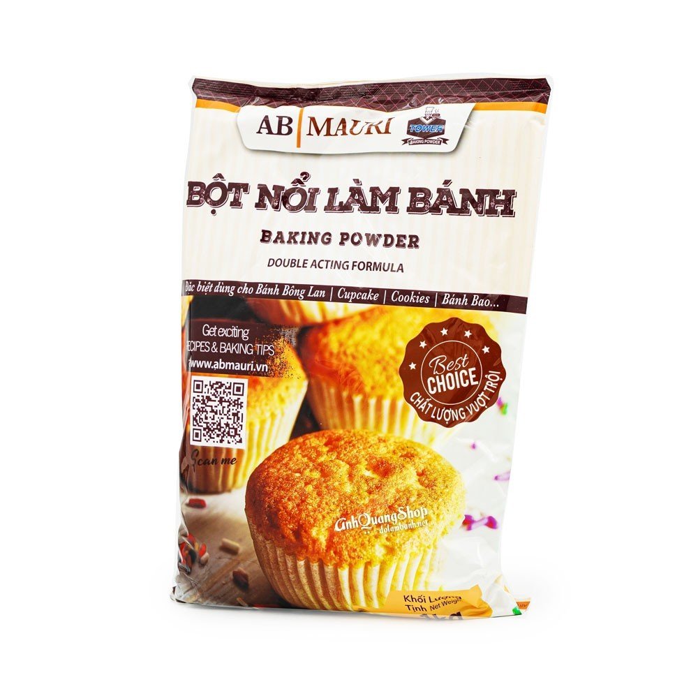 Bột nở/bột nổi/baking powder Mauri 1KG - 500G