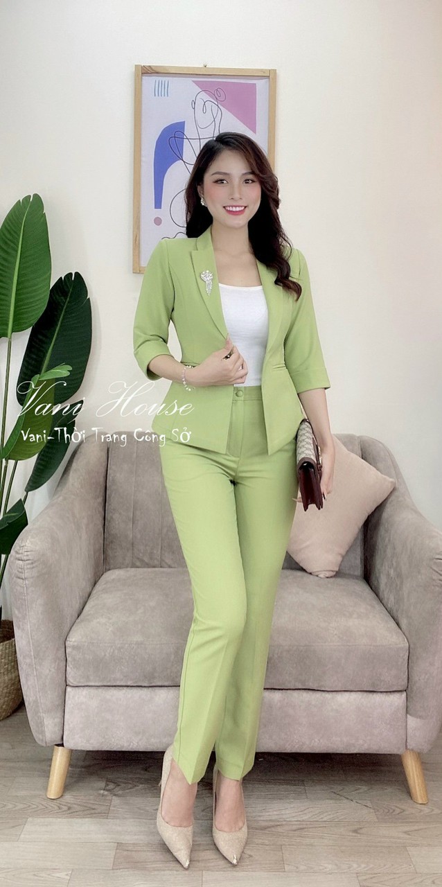 Bộ Vest Nữ Thời Trang Công Sở