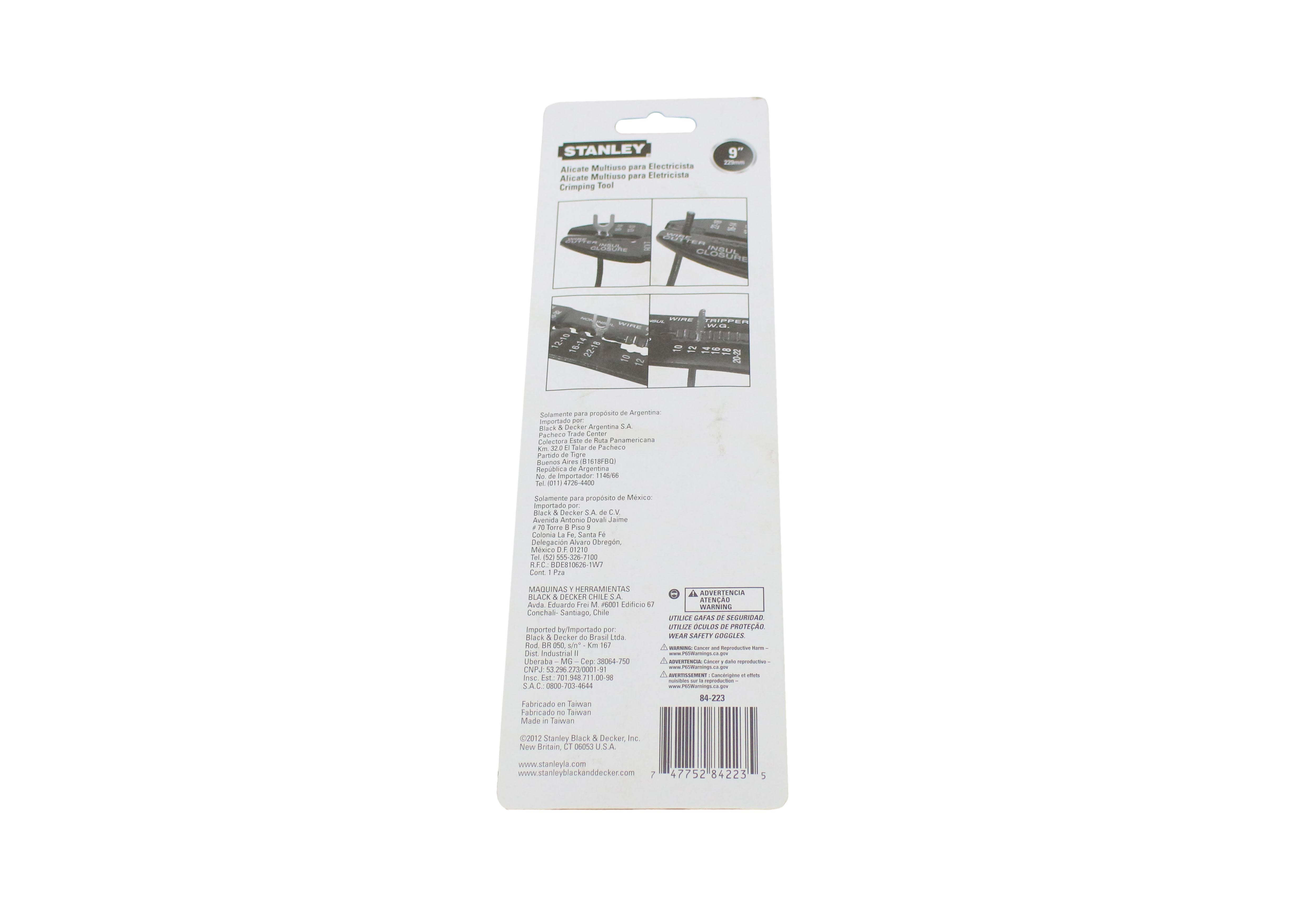 Kềm bấm cos Stanley 84-223-22
