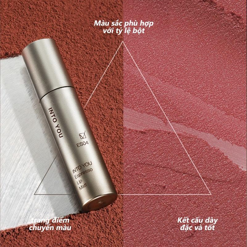 [ INTO YOU ] Son Kem Nhung Lì Espresso Lip Matt 2.2g
