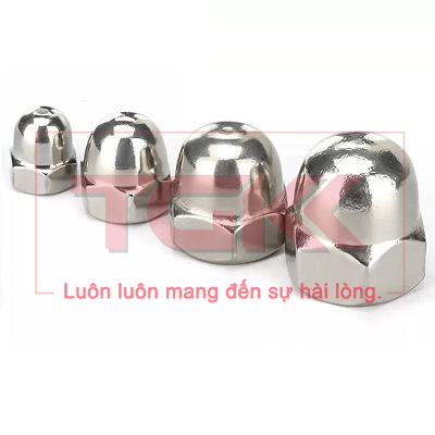 Đai ốc mũ inox 201 (M3-M20)