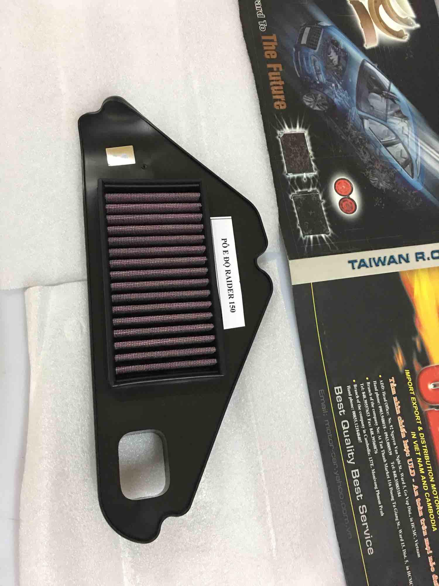 [HCM]LỌC GIÓ ĐỘ RAIDER 150