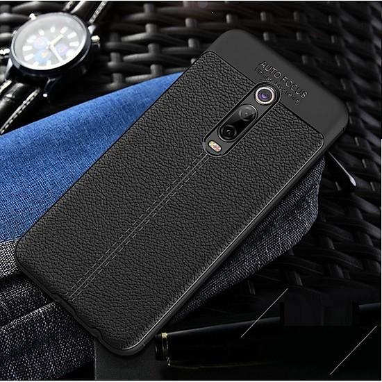 ỐP Lưng Silicon Vân Da Cho Xiaomi K20 Hiệu Auto Focus, Ốp Lưng Xiaomi