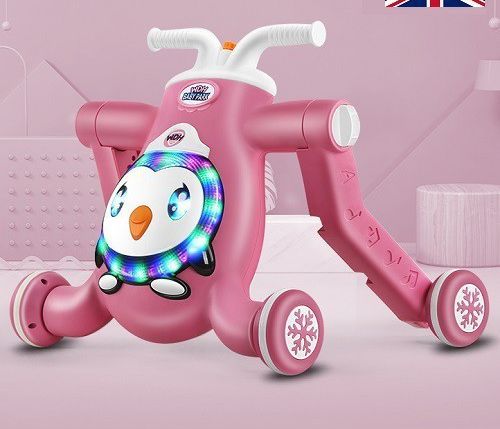 Xe tập đi đa năng 3 trong 1 (xe tập đi , chòi chân, Scooter)