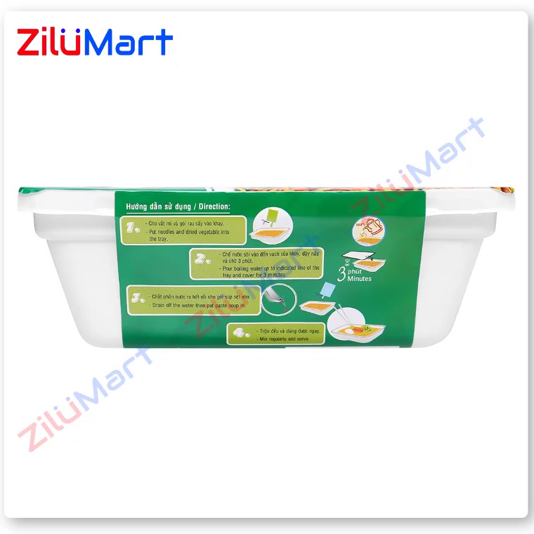 Mì xào Táo Quân thập cẩm (thùng 18 khay) loại 85g