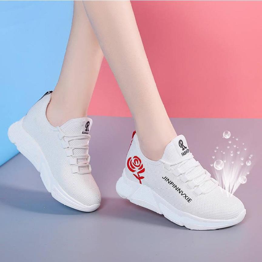Giày sneaker thể thao nữ buộc dây phong cách hàn quốc V179 giá rẻ