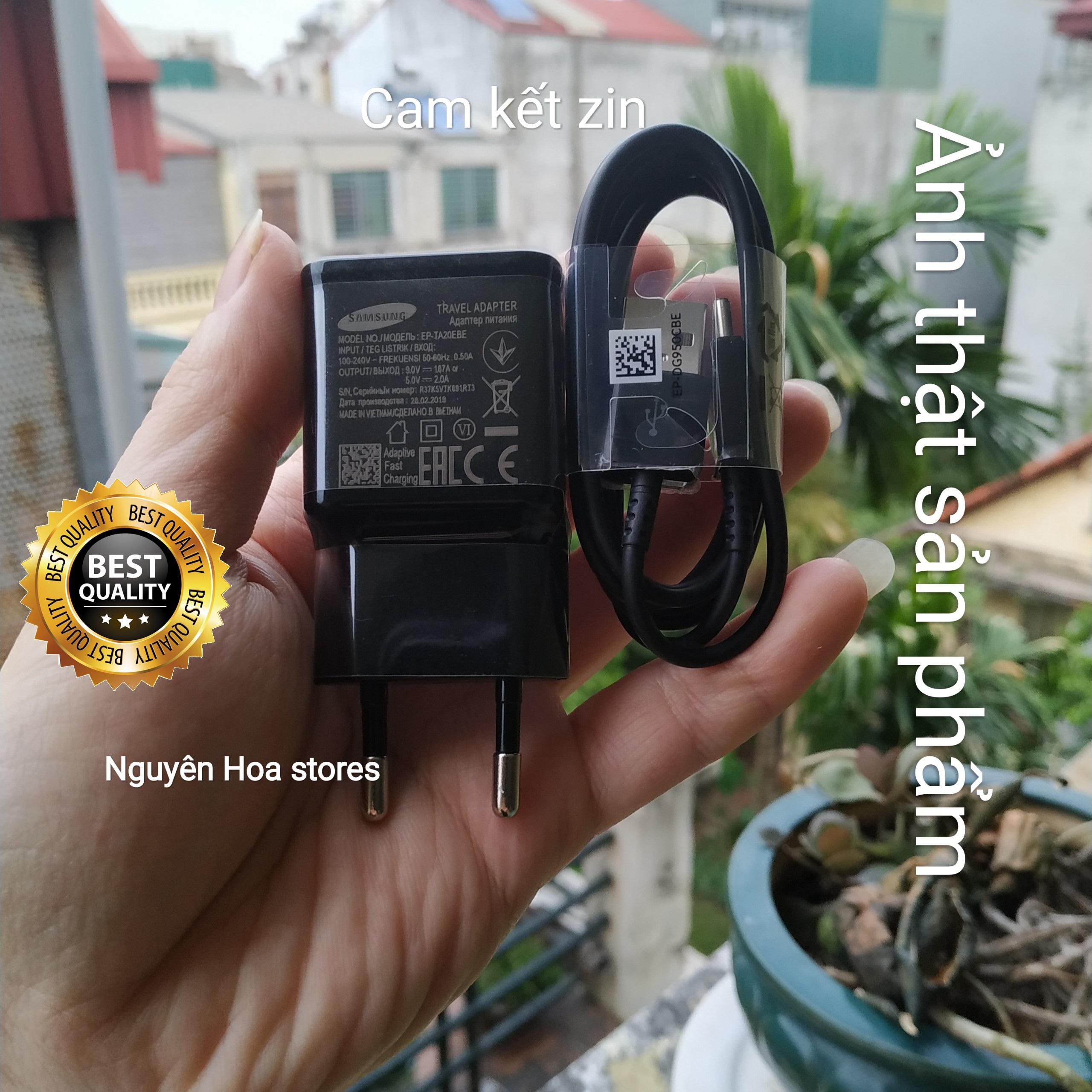 Bộ cáp sạc nhanh Type C Samsung galaxy S9/ S9 Plus S10 S10 Plus QuickCharge 3.0