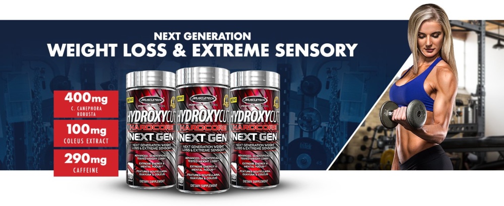 Đốt mỡ- Muscletech Hydroxycut Hardcore Next Gen 100v