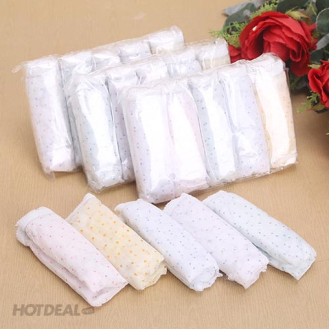 Bộ 10 Quần lót giấy đũng cotton Maxx cho mẹ sơ sinh free size từ 45-75kg