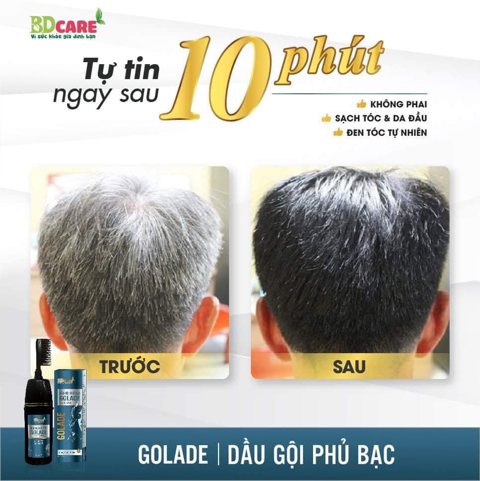 Dầu gội phủ bạc - GOLADE