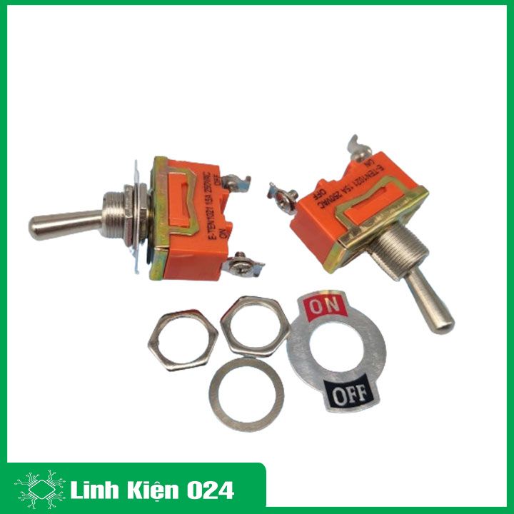 Công tắc gạt 2 chân ON-OFF 1021 250V 15A